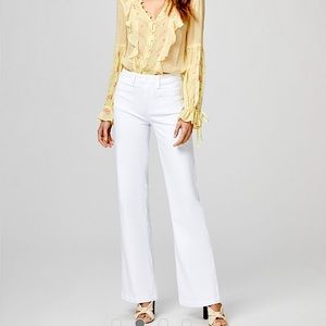 PAIGE - LEENAH white denim pants in ‘white crisp’ 🤍